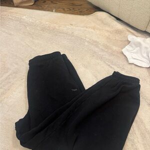 Aritzia TNA Cozy Sweatfleece Mega Jogger black